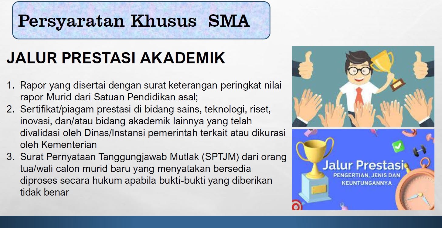 Jalur Prestasi Akademik