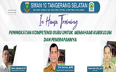 Tingkatkan Mutu Pembelajaran, SMAN 10 Tangsel Gelar IHT Kurikulum dan Pemanfaatan AI